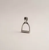 Bold Oversized Iron Riding Stirrup – Stunning Equestrian Statement Piece! - Pieces of Argentina