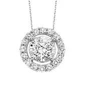0.15 CTW True Reflections Diamond Pendant
