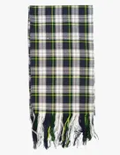 Drees Gordon Tartan Sash with Rough Edges