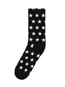 Black and White Stars Eco Friendly Crew Socks
