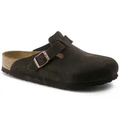 BOSTON SOFT FOOTBED SUEDED LEATHER MOCHA