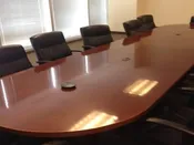 16ft Wood Veneer Conference Table