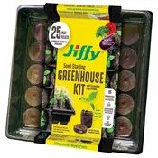 JIFFY ALL IN ONE GREENHOUSE 11x11 25 PELLETS