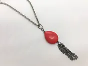 Teardrop Agate Pendant