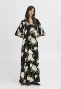 b.young BYMMJOELLA – Maxi dress – black roses