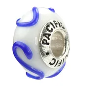 925 Sterling Silver Murano Glass Bead - Body Language