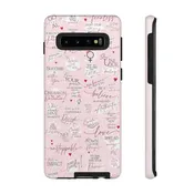 Girl Boss Impact Resistant Phone Case - Pink