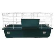 A&E - Rabbits/Guinea pigs cages (Red, Green)_39x22x18"