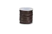 1/8" X 50' Chocolate brown lace spool