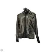 Athletic Jacket By Lululemon In Grey, Size: S