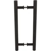 Double Sided Round Handle – Matte Black