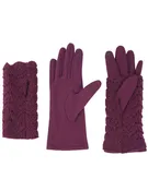 2 in 1 Hand Warmer Lined Touchscreen Gloves