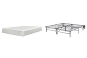 10 Inch Chime Memory Foam Mattress with Foundation