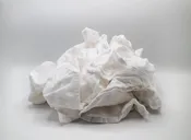 Reclaimed White Glass Towels