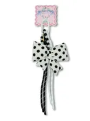 0126-BAG-CHARM-BOWS-WHT Simply Southern Bag Charm - White Bow 0