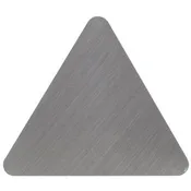 (10 Pk) Production Triangular Carbide Turning Insert. - Grade: C5/C6, Insert Shape & Angle: Triangular 60 Degrees, Tool Material: Carbide, Relief Angle: 11 Degrees, Insert IC: 1/4", Insert #: TPU 222