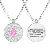 Amore Medical ID Necklace