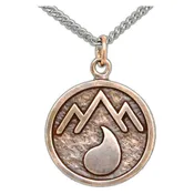 Adran Flag Pendant - Bronze