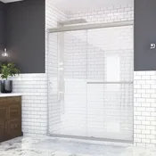 Distinctive 1/4" Semi-Frameless Sliding Shower Door -DSE