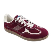 Bracken Retro Sneakers in Burgundy