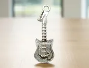 10.32x32mm Guitar Metal Charm