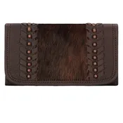 American West Cow Town Ladies’ Tri-Fold Wallet