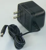 120 V AC 60Hz – Output 6V DC 1A Power Adaptor