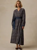 Abby Wrap Dress - Shadowed Garden