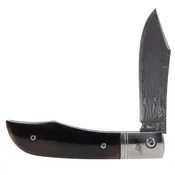 “Bone w/Damascus Blade” Gentlemans Hooey Knife