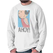 Ahoy Olive Oyl Long Sleeve T Shirt