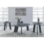 BLUEBOND 3PC COFFEE / END TABLES