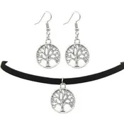 Advice From a Tree Silver Choker Set