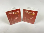Alto Saxophone Reed Lot: 2 Boxes Rigotti Gold Red 3.5 Strong [26130]
