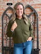 Always A Possibility Button Cardigan-Fall Colors