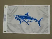 12" x 18" Mako Shark Flag