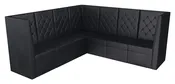 1921 - Button Tufted  - Modular Seating Collection - V-Shape Sectional Seating - Made in USA