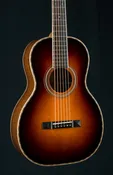 Huss &amp;amp; Dalton 0-SP Parlor 12-Fret Figured Black Walnut and and Bearclaw Sitka Spruce Sunburst Custom