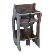 3-in-1 Hickory Wood High Chair | GS