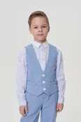 3-Button Linen Vest