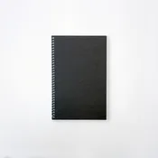5.5 x 8.5 Black Matte Sketchbook