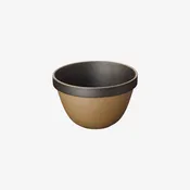 6" Black Deep Round Ceramic bowl | Hasami Porcelain