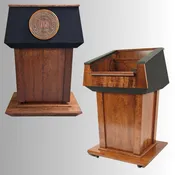 Presidential Plus Lift - Large Height Adjustable Lectern/Podium