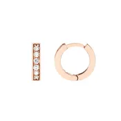 10mm Small Diamond Huggies