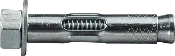 Aerosmith SAH584140 Sleeve Exp Anchor Hex Zin 5/8" x 4-1/4" (10/pack)