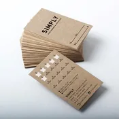 Brown Kraft Business Cards