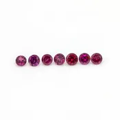 1.00ctw Raspberry Rhodolite Garnet Stone Loose Parcel