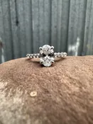 14K 1.01ct Natural Earth Mined Diamond Engagement Ring — Blueground