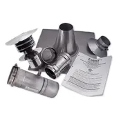 3" Stainless Steel Vertical Vent Kit