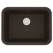 C12 Karran Q320BR Brown 24″ Undermount Single Bowl Quartz Sink