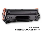 Canon 9435B001AA (CRG-137) Standard Yield Black Toner Cartridge